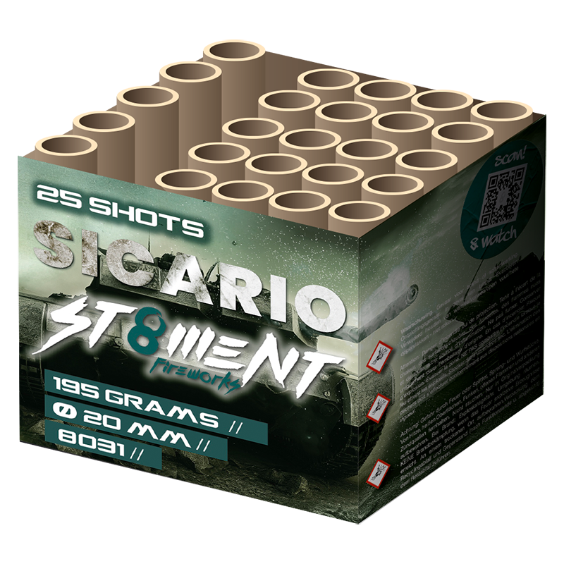 Sicario 25 shots 20mm
