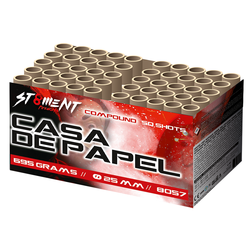 Casa de Papel 50 shots 25mm